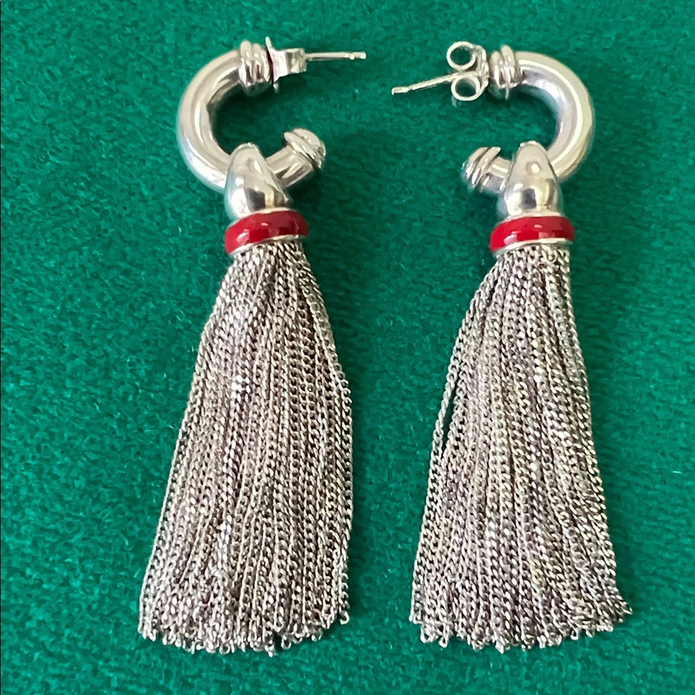 Tiffany sterling earrings.